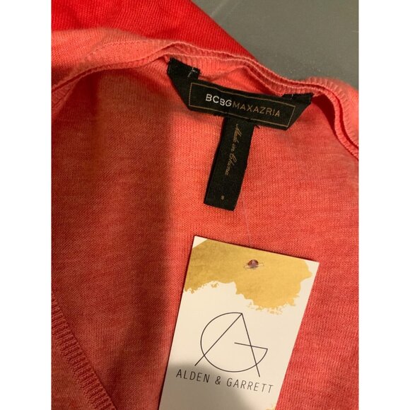 BCBGMaxAzria Red Ombre Knit Tank Top, Size Small - Picture 5 of 5